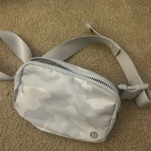 Camo Lululemon belt bag worn once